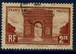 France 1929-31 - YT 258 - oblitr - monuments et sites Art de Triomphe