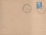 Lettre avec cachet commmoratif 2me centenaire Monge - Paris - 15/02/1947