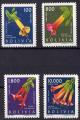 1951 BOLIVIE PA n* 218 a 221 srie complete