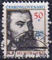 Tchcoslovaquie 1989 - M.P. Moussorgski, compositeur - YT 2794 