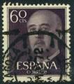 Espagne : n 861 oblitr anne 1955