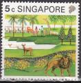 SINGAPOUR N° 577 de 1990 oblitéré