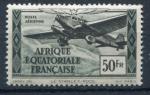 Timbre d' AEF  PA  1943  Neuf **  N  41   Y&T  Avion
