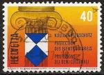 Suisse 1977 - YT 1031 ( Protection des Biens Culturels ) Ob