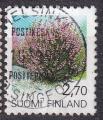 FINLANDE - 1990-  Fleurs  - Yvert 1067 Oblitr