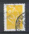 FRANCE - 2005 - Yt n 3731 - Ob - Marianne de Lamouche 0,01  jaune ; Lgende IT