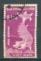 Timbre VIETNAM Empire  PA  1952  Obl  N 08  Y&T  Pli horizontal