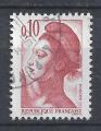 FRANCE - 1982 - Yt n 2179 - Ob - Libert de Gandon 0,10c rouge brun