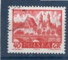 Timbre Pologne Oblitr / 1960 / Y&T N1055.