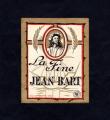 Ancienne tiquette d'alcool : La Fine Jean Bart