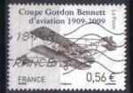 Timbre France 2009 - YT 4376 - CENTENAIRE DE LA COUPE GORDON-BENNETT D'AVIATION