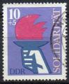 ALLEMAGNE (RDA) N 1934 o Y&T 1977 Solidarit internationale
