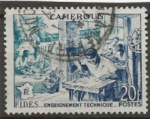 CAMEROUN 1956 Y.T N302 obli cote 1.75 Y.T 2022   