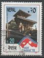 NEPAL  N 613 o Y&T 1997 Tourisme Temple de changunarayan