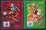 FRANCE N 3130 et 3131 o Y&T 1998 France 98 Coupe du Monde de Football (Borde