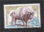 France - Scott 1407  bison