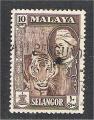 Malaya - Selangor - Scott 107