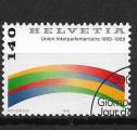 Suisse N  1331  centenaire de l'Union interparlementaire 1989