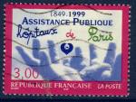 France 1999 - YT 3216 - cachet vague - 150 anniversaire assistance publique
