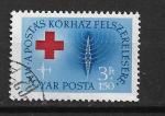 Hongrie N 1221 en hommage aux services des postes   1957