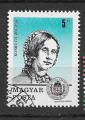 Hongrie N 3236 journe du timbre Zsuzsa Kossuth infirmire de la guerre 1989 