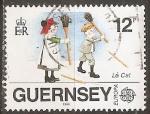 guernesey - n 451  obliter - 1989