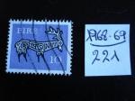 Irlande - Annes 1968-69 - Animaux styliss - Y.T. 221 - Oblit. Used Gest.