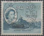 Ile Maurice/Mauritius 1953 - Montagne du Rempart, obl. - YT 244 