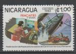 NICARAGUA  N 1298  Y&T o 1983 Fracap 83 congrs de la fdration 