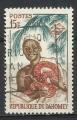 Dahomey 1963; Y&T n 182; 15F fticheur et son python