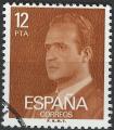 Espagne - 1976 - Yt n 1995 - Ob - Juan Carlos 1er 12 pta brun orange