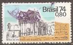 bresil - n 1108  obliter - 1974