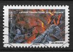 FRANCE - 2012 - Yt n A758 - Ob - Fte du timbre ; le feu ; les braises
