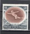 Timbre Pologne / Oblitr / 1956 / Y&T N871.