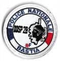 Ecusson POLICE NATIONALE DDSP 2B BASTIA