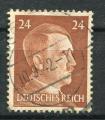 Timbre ALLEMAGNE Empire III Reich 1941-43  Obl  N 716  Y&T Personnage