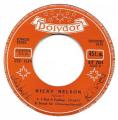 EP 45 RPM (7")  Ricky Nelson  "  Lonesome town  "
