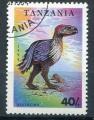 Timbre Rpublique de TANZANIE 1994  Obl  N 1506  Y&T  Animaux Prhistoriques