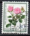 SUISSE N 1045 o Y&T 1977 Roses (Rosa centifora muscaa)