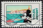 France 2018 Oblitr Used Mickey et la France Soleil Ardent Y&T 1592