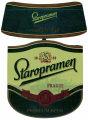 Rpublique Tchque Lot 2 tiquettes Bire Beer Labels Staropramen Premium Beer
