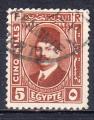 EGYPTE - 1927  - Roi Fouad 1er  -  Yvert 122 oblitr