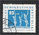 German Democratic Republic - Scott B47  gymnastics / gymnastique