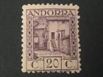 Andorre espagnol 1928 - Y&T 19B neuf *