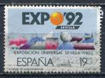 Timbre ESPAGNE 1987  Obl  N 2493  Y&T    