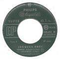 EP 45 RPM (7")  Jacques Brel  "  Les flamandes  "