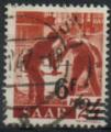 Sarre, occupation franaise : n 223 oblitr anne 1947