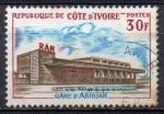 COTE D'IVOIRE N 236 o Y&T 1965 Gare d'Abidjan