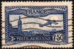 FRANCE - P.A - 1930 - Y&T 6 - Avion survolant Marseille - Oblitr 