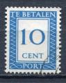 Timbre PAYS BAS  Taxe  1947 - 58   Obl   N 86    Y&T    